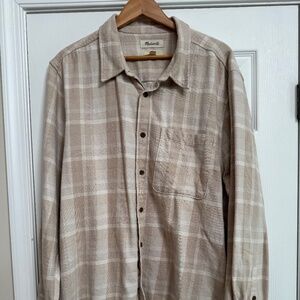 MADEWELL FLANNEL SHIRT XXL